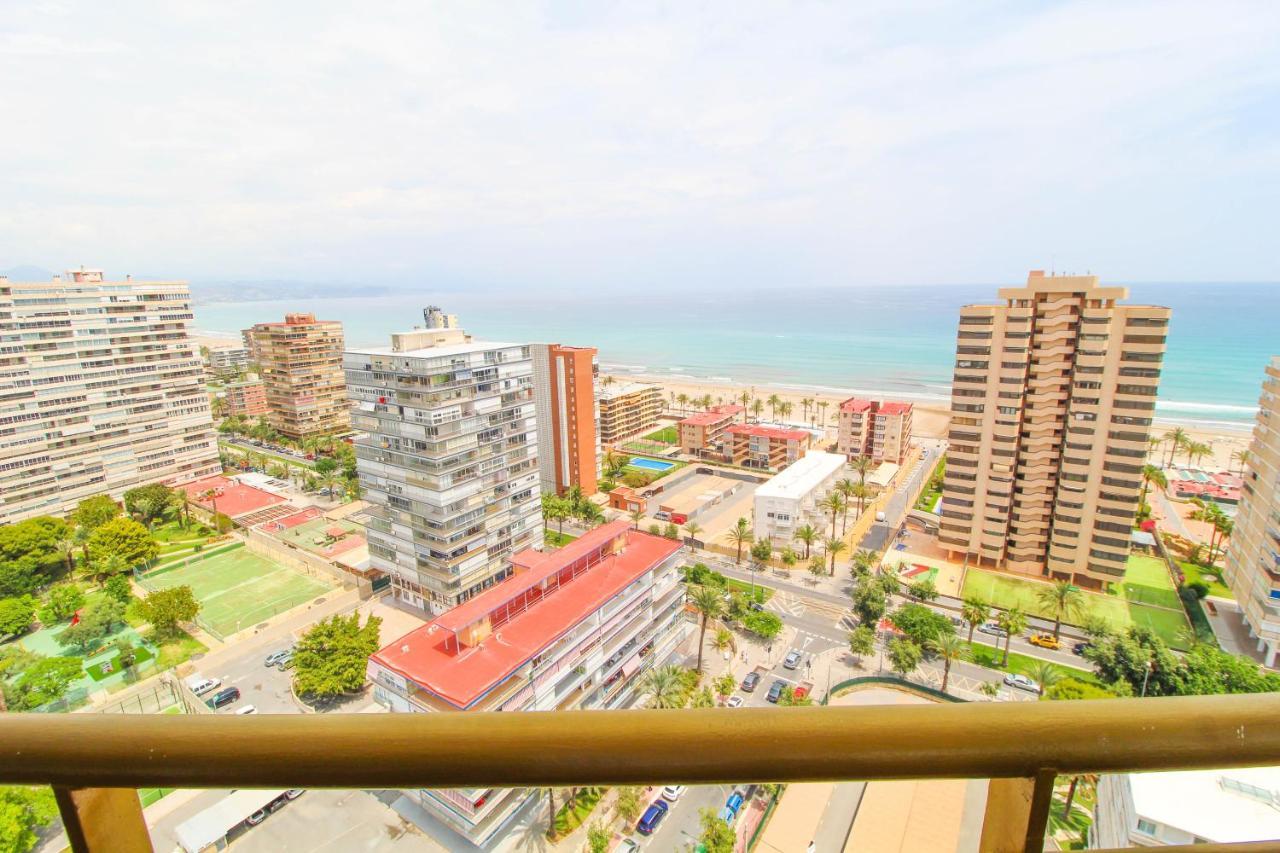 1 Min A Pie Playa San Juan - Increibles Vistas Al Mar - 4 Habs - Gran Terraza - Urbanizacion Con Piscina Padel Y Tenis Alicante Buitenkant foto